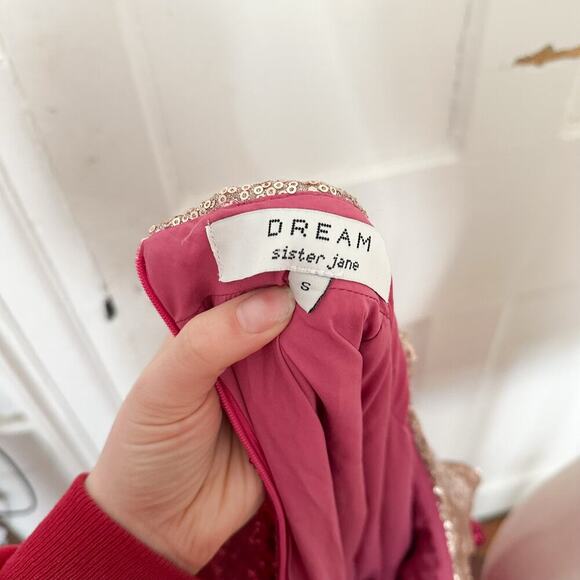 Sister Jane Pink Sequin Dress - Picture 4 of 5